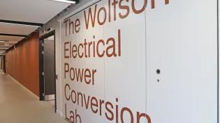 The Wolfson Electrical Power Conversion lab in the University of Edinburgh School of Engineering Engineering Forum
