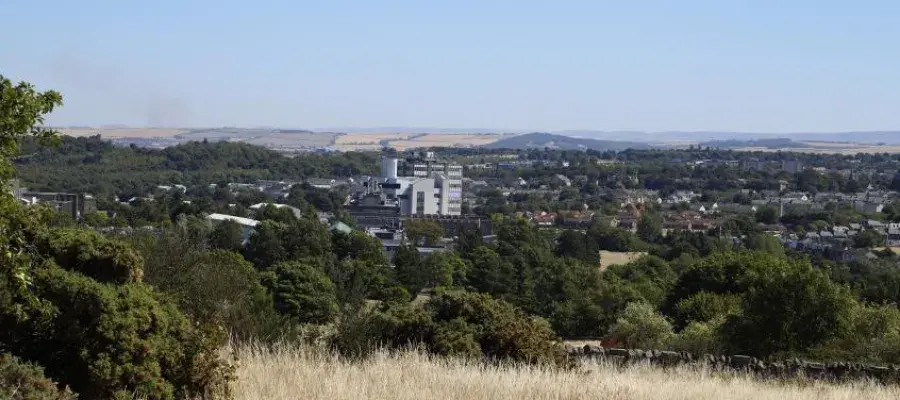 kings buildings from observatory
