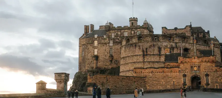 Edinburgh Castle and the Castle Esplanade 