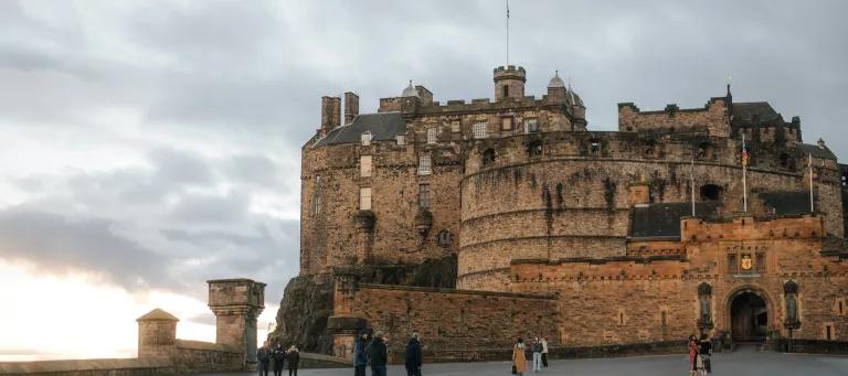 Edinburgh Castle and the Castle Esplanade 