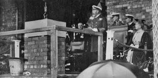 King George V opening Kings Buildings